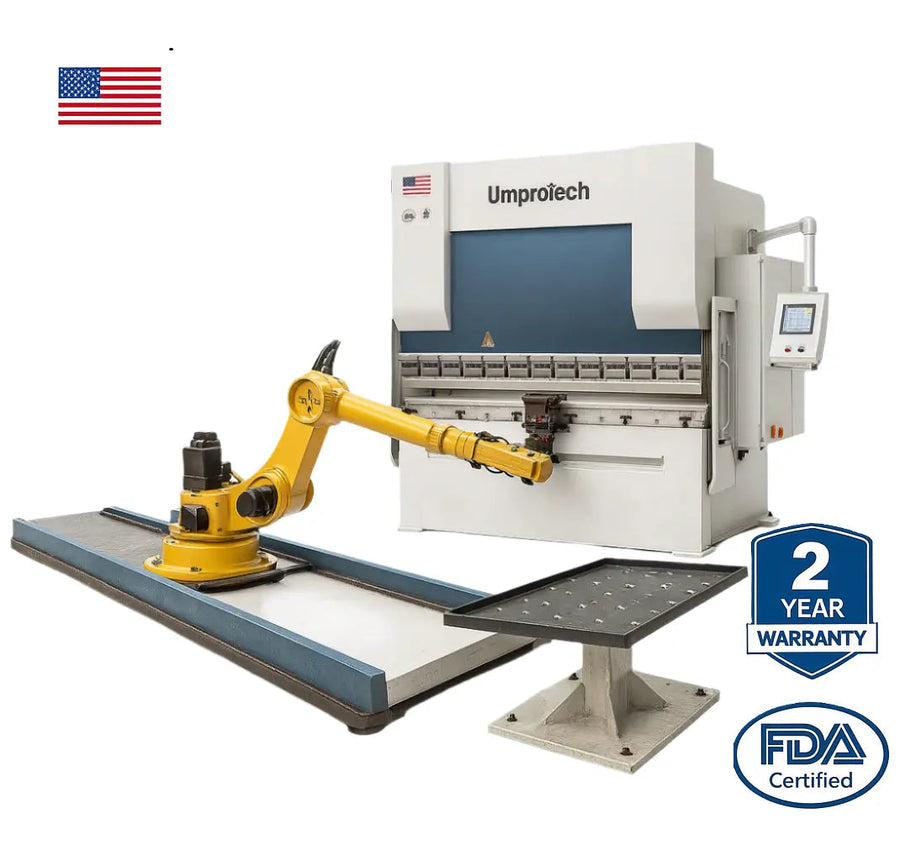 Robotic press brake cells for automated bending in U.S. fabrication shops - UmproTech