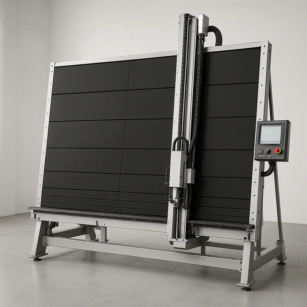ANCHU GlassCut Vertical 3724 IG - Line US — CNC Vertical Glass Cutting Plotter - UmproTech