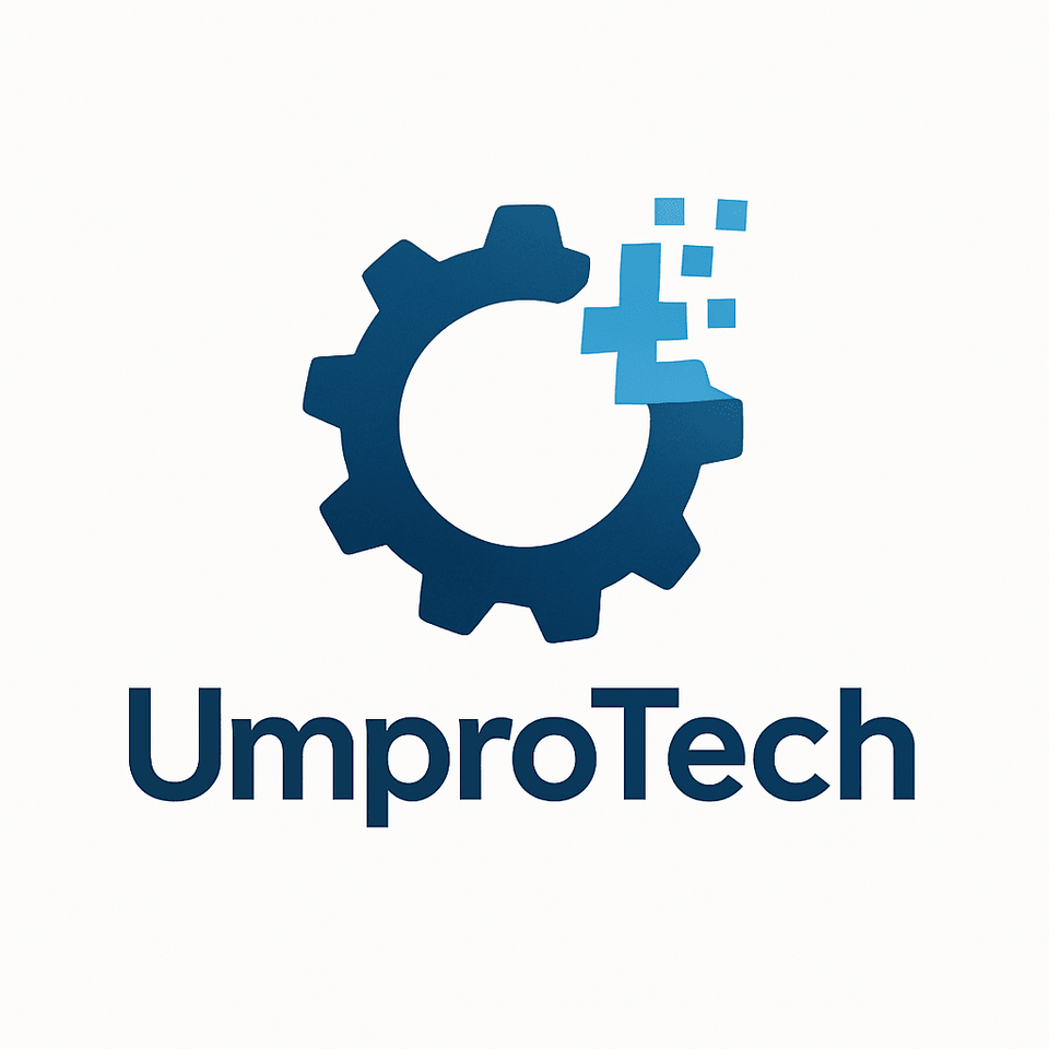 UmproTech article cover for Industrial Automation, AI Data Center Infrastructure, Robotics and Power Systems for U.S.