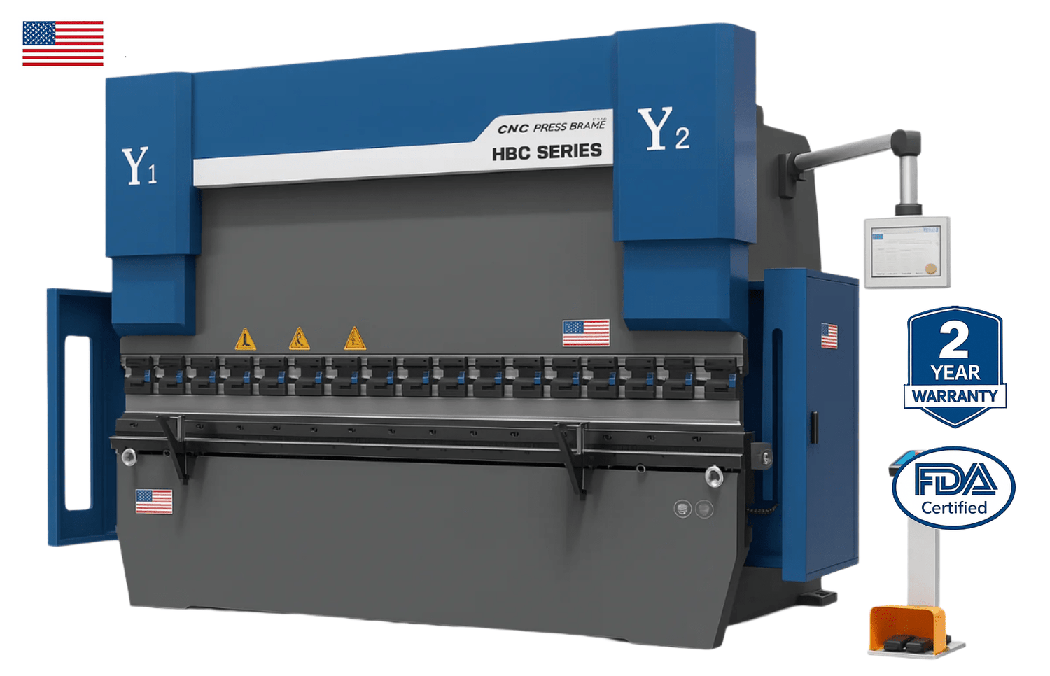 4 Axis CNC Hydraulic Press Brakes - UmproTech