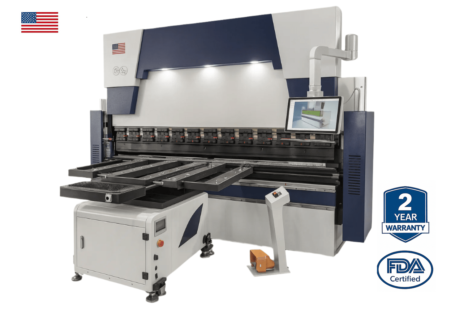 8-Axis CNC Hydraulic Press Brakes - UmproTech