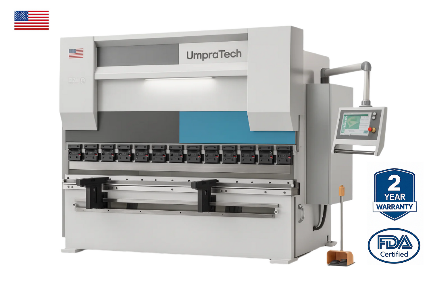 6 Axis CNC Hydraulic Press Brakes