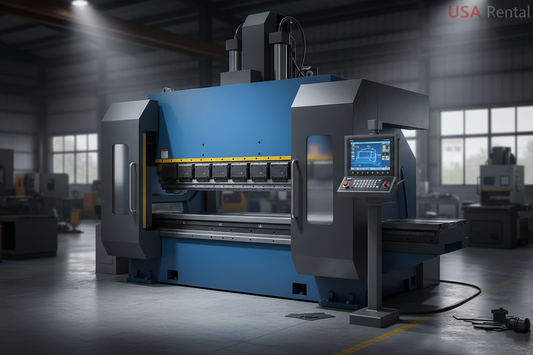 100 Ton Press Brake Rental USA | 10 ft CNC Bending Capacity Low Upfront