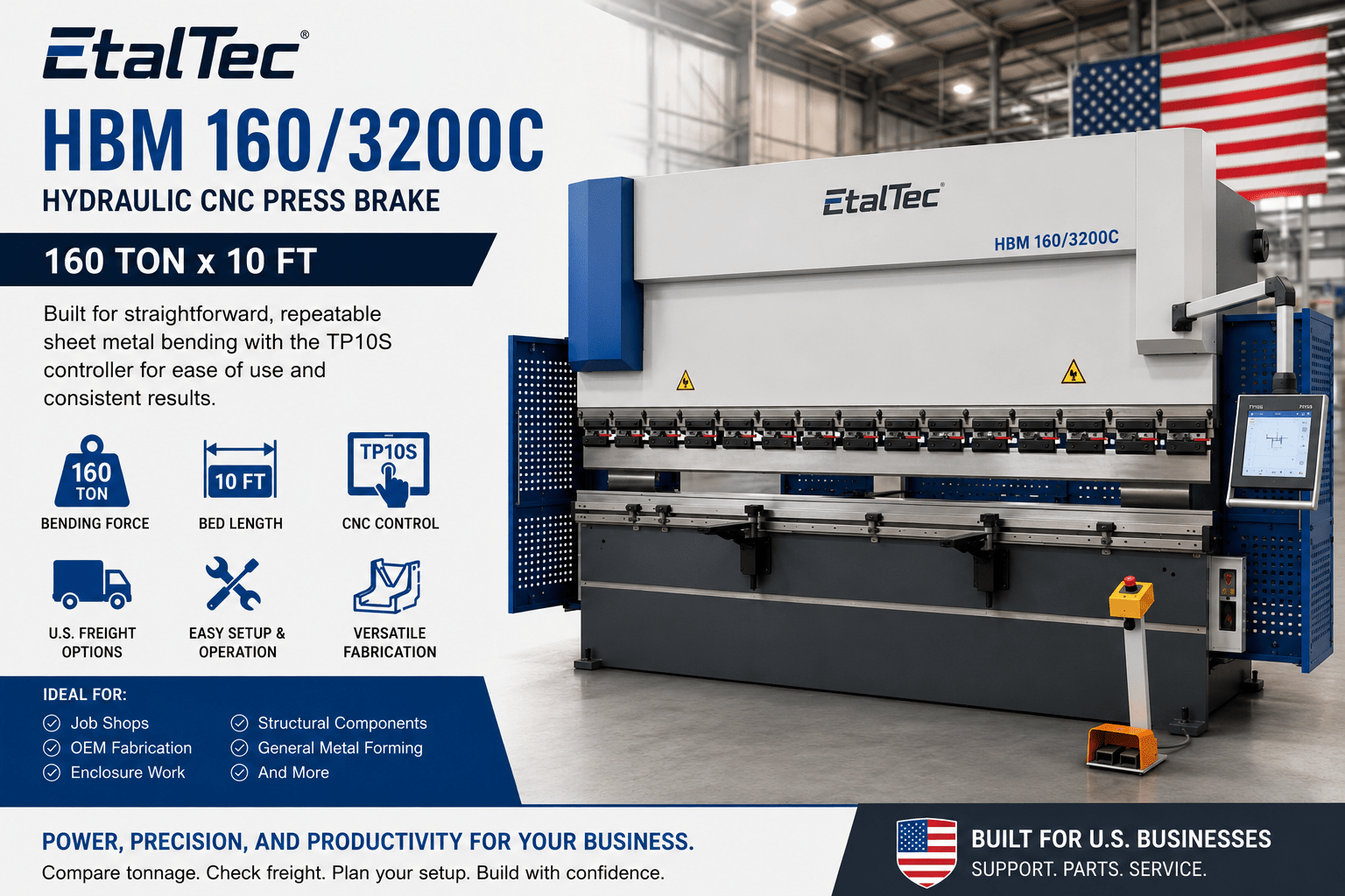 NC and entry-level CNC press brake