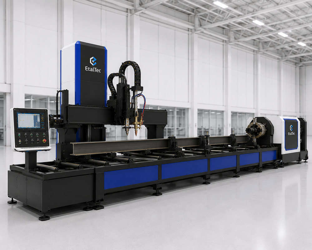 EtalTec BeamCoper Oxy-Fuel Structural Coping Line USA