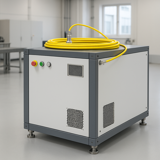 15kW fiber laser source for cutting with QBH connector