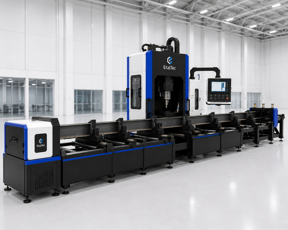 EtalTec BeamDrill CNC Structural Drill Line USA