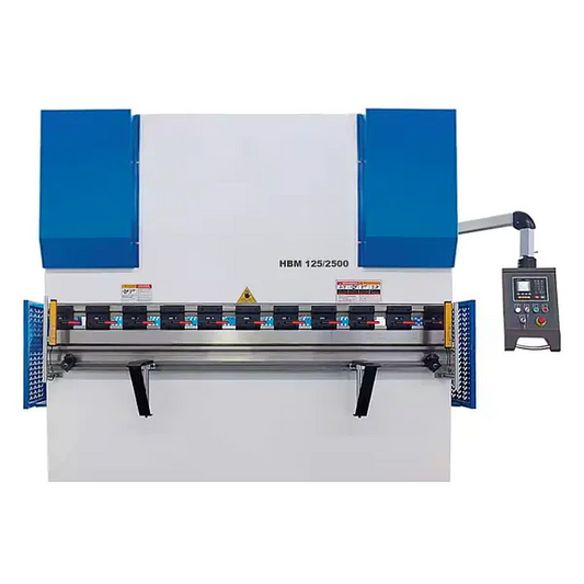 8' 138T Hydraulic Press Brake E22 HBM 138/2500