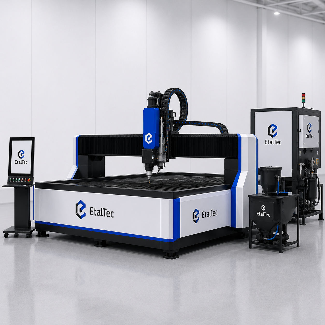 EtalTec Pro Abrasive Waterjet 24x24 Production Bundle USA
