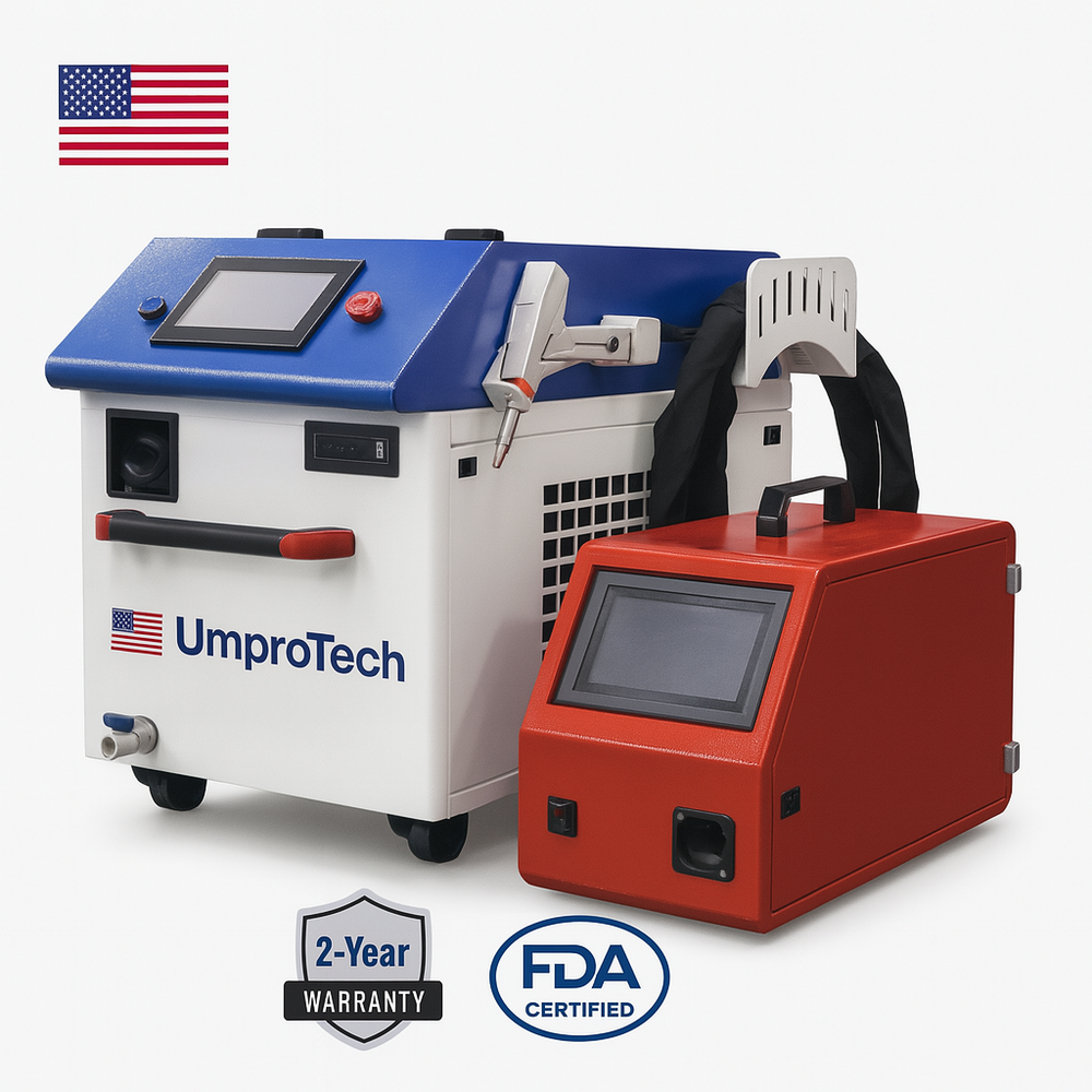 1500W 4-in-1 laser cleaning and welding machine USA by UmproTech