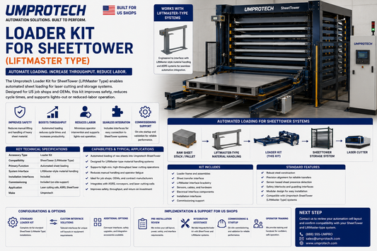 Umprotech Loader Kit for SheetTower (LiftMaster Type)