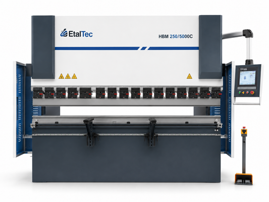 EtalTec HBM 250/5000C USA – 250 Ton x 16 ft TP10S CNC Press Brake - UmproTech Financing / Lease-to-Own USA industrial equipment