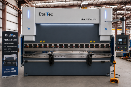 EtalTec HBM 250/4300 – 250 Ton x 14 ft E22 NC Press Brake