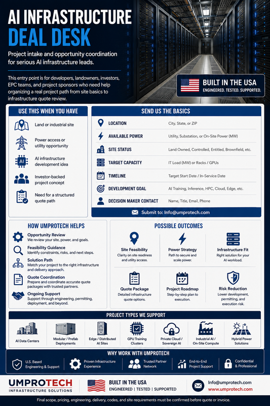 AI Infrastructure Deal Desk