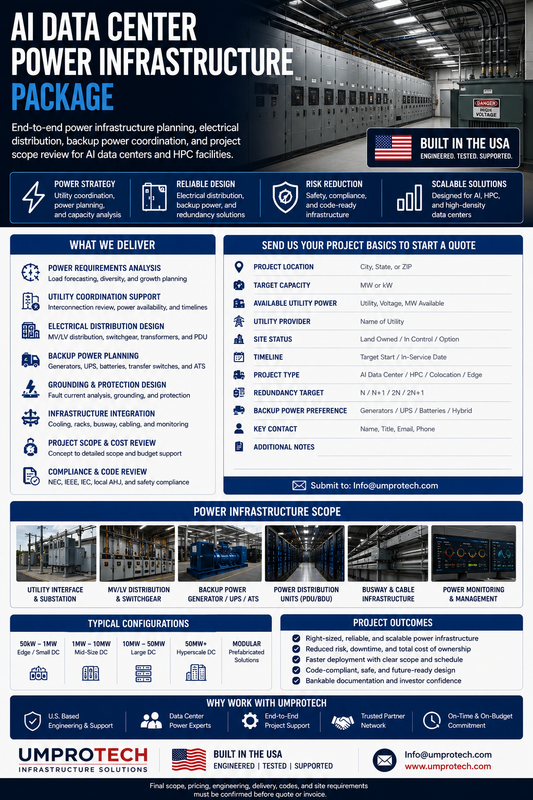 AI Data Center Power Infrastructure Package