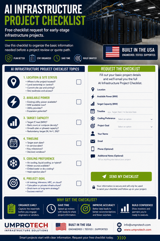 AI Infrastructure Project Checklist