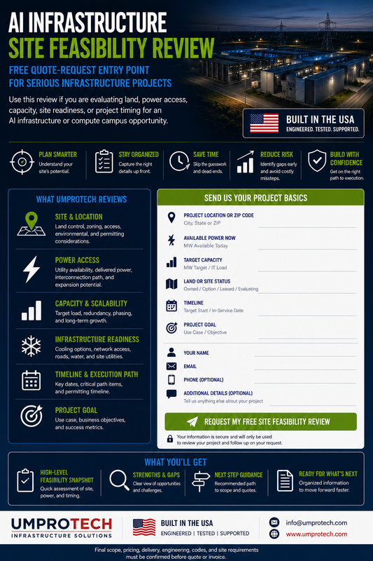 AI Infrastructure Site Feasibility Review