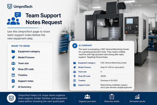 Team Support Notes Request USA