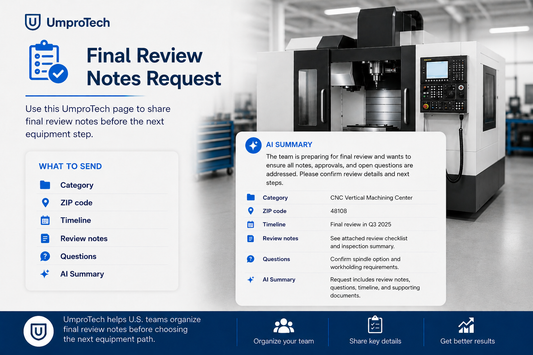 Decision Notes Request USA