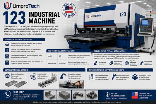 UmproTech 123 Industrial Machine