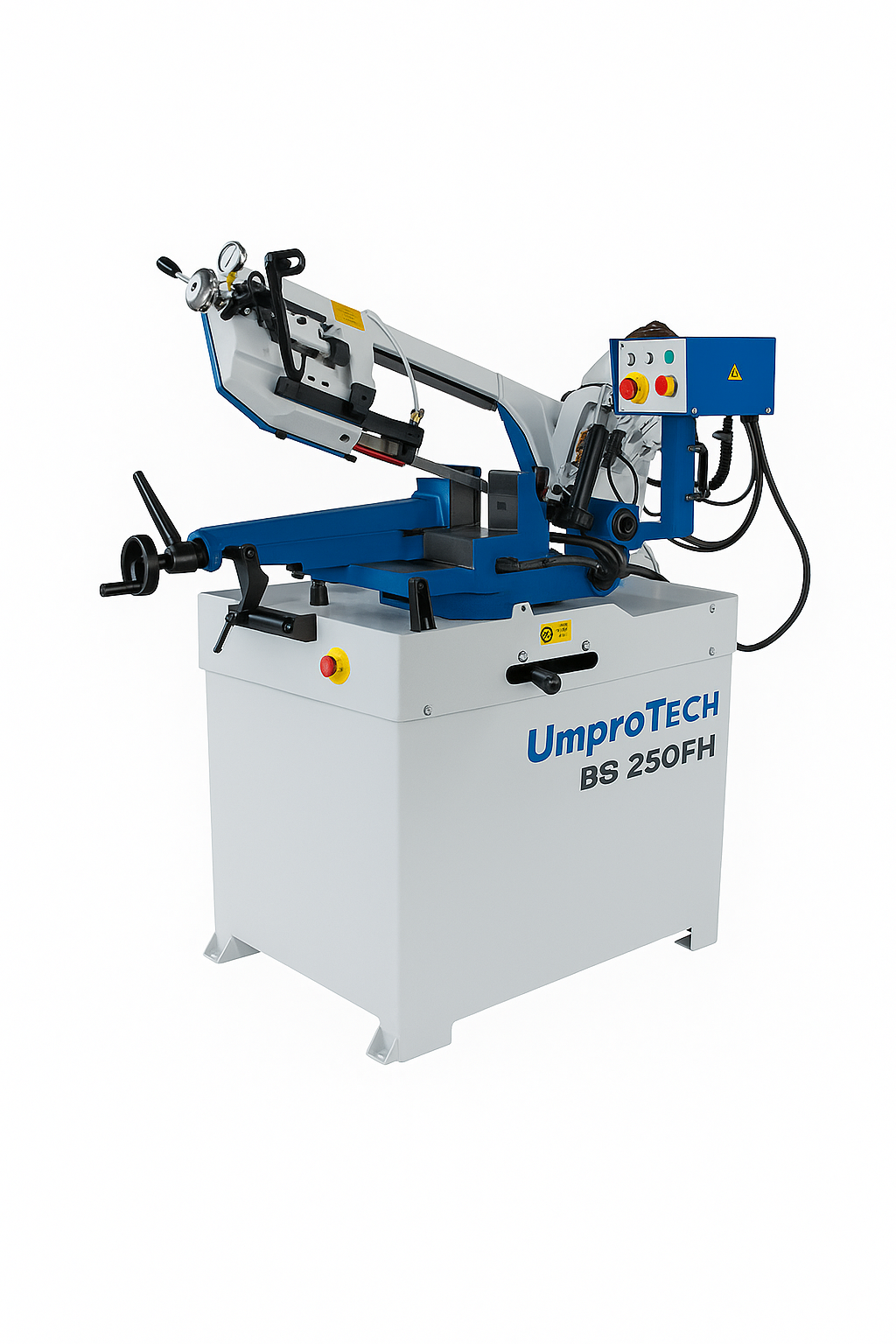 Umprotech Metal Band Saw 16in Round x 16x20in Rect, Dual-Column