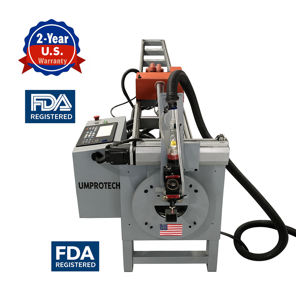UmproTech TubeCut™ 120R-100S – American-Standard Tube & Profile Laser Cutting System