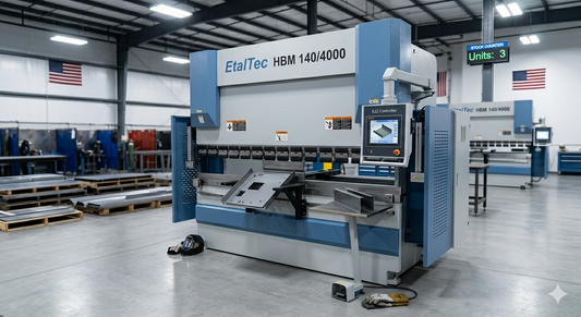 EtalTec HBM 140/4000 – 140 Ton x 13 ft E22 NC Press Brake