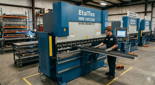 EtalTec HBM 160/3200 – 160 Ton x 10 ft E22 NC Press Brake