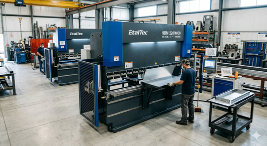 EtalTec HBM 220/4000 – 220 Ton x 13 ft E22 NC Press Brake