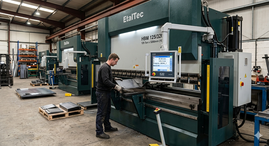 EtalTec HBM 125/3200 – 125 Ton x 10 ft E22 NC Press Brake