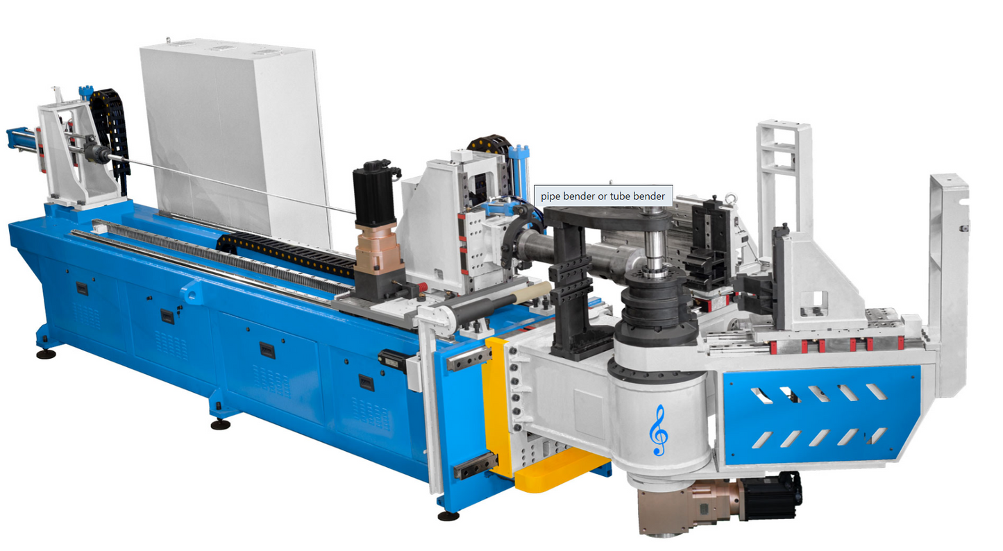 Umprotech CNC Tube Bender Ø2.5in up to 14ft, 3.0D CLR (Mandrel), USA Spec