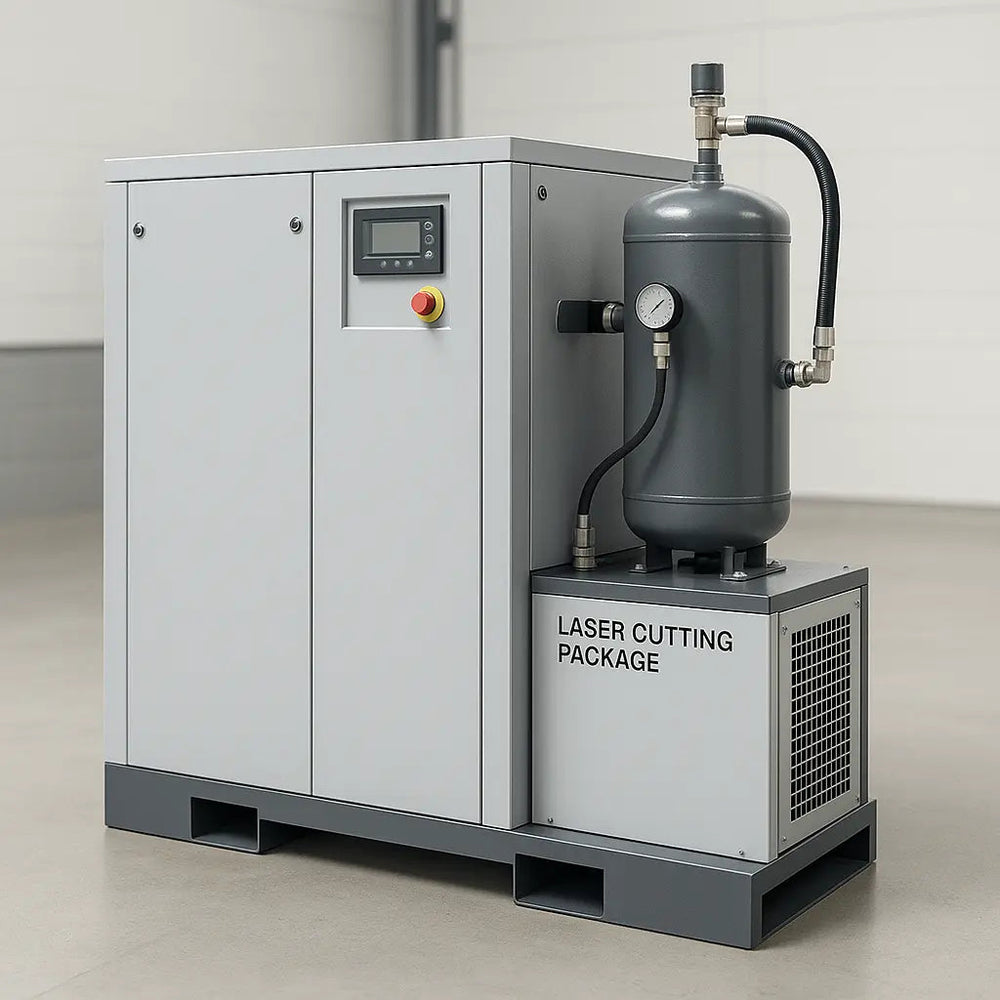 ANCHU AirCut 11 laser cutting air compressor package for U.S. shops | UmproTech