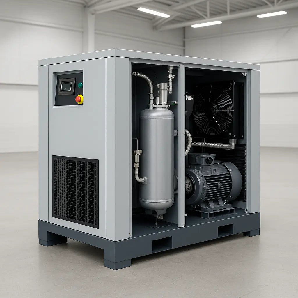 ANCHU AirCut Laser Cutting Air Compressors — AirCut 15 • 15 kW 16 bar Laser Cutting Compressor
