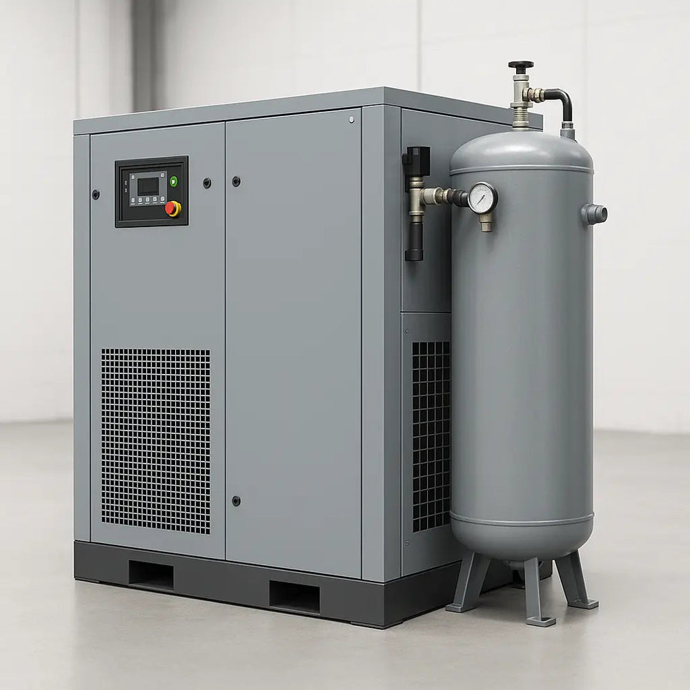 ANCHU AirCut 37 laser cutting air compressor package for U.S. shops | UmproTech