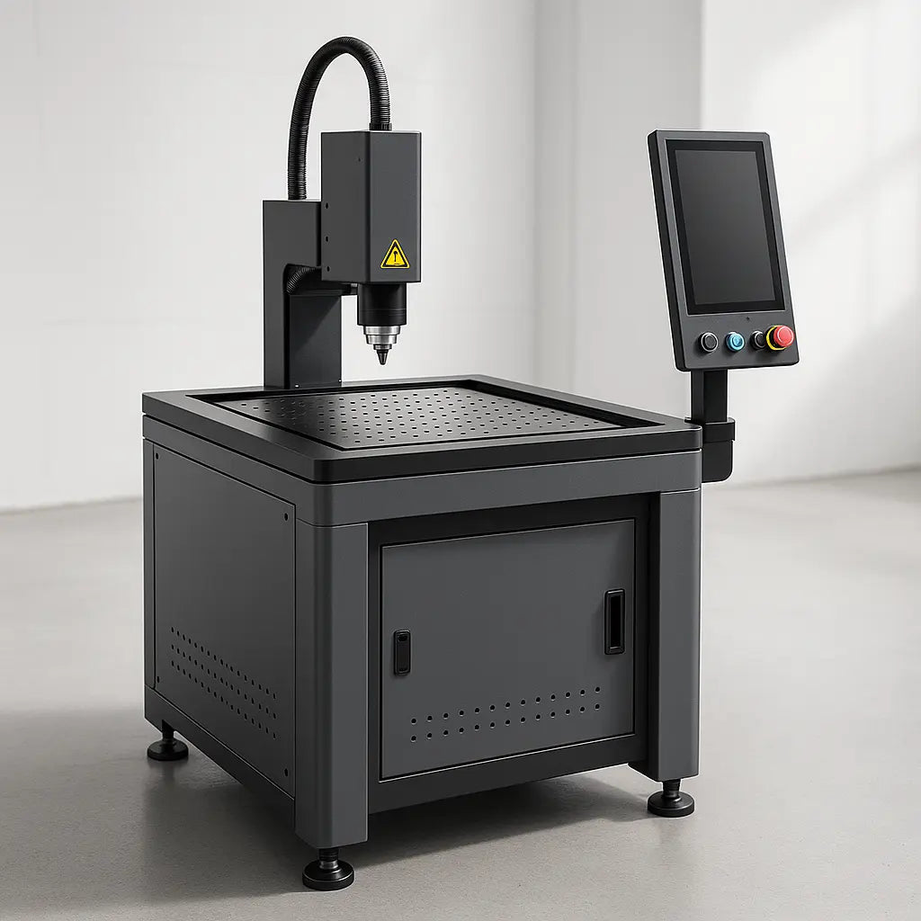 ANCHU LASER Open Fiber Laser Cutters — Microcut 0606 Open Fiber Laser • 24x24 500W to 1000W