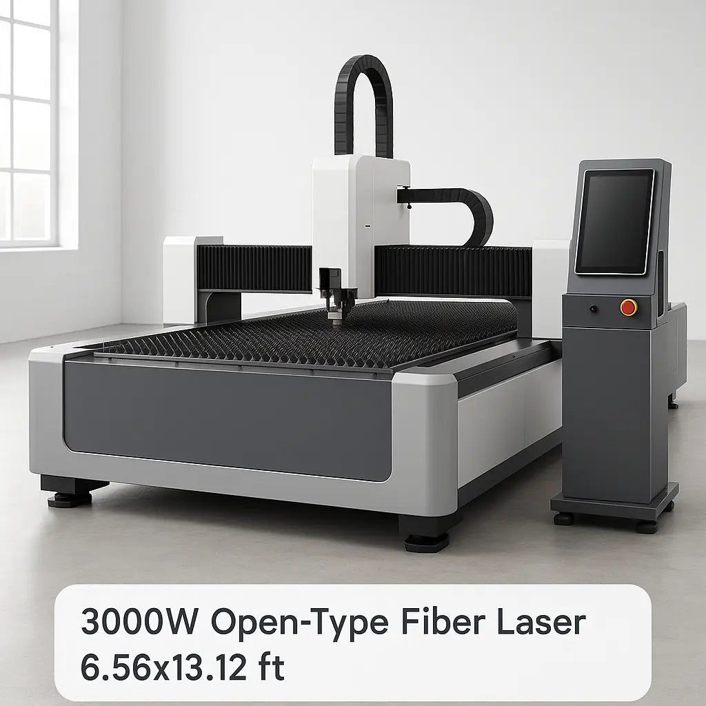 ANCHU LASER SheetCut Fiber Laser Cutters — Sheetcut 2040 Lite Open Fiber Laser • 79x158 3000W to 4000W