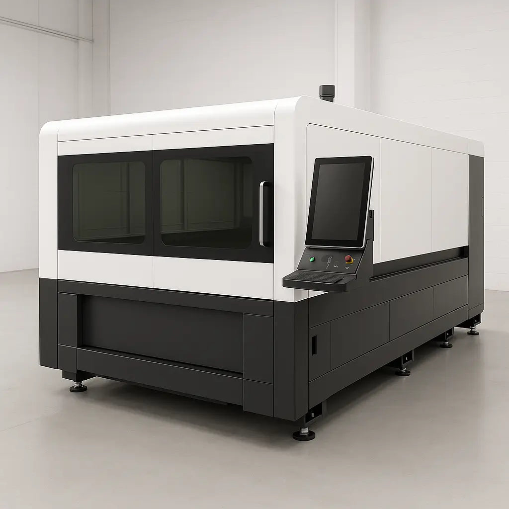 5 by 10 enclosed fiber laser cutter
