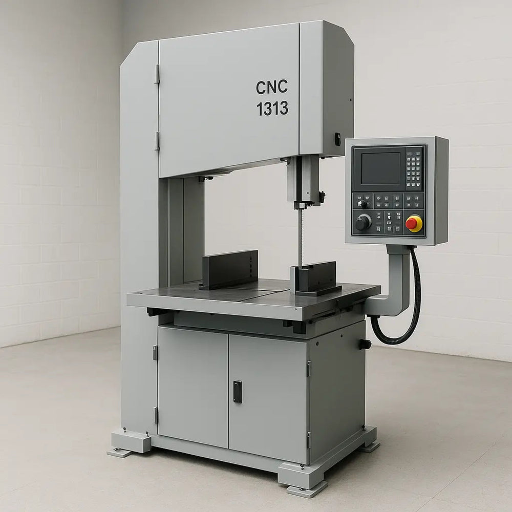 ANCHU SawCut Vertical CNC Metal Bandsaw USA for U.S. fabrication and metalworking shops