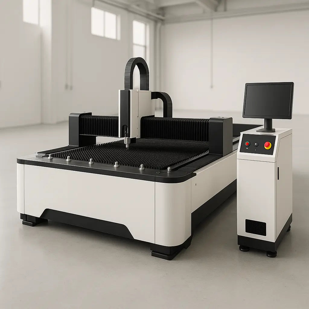 ANCHU LASER ShopCut Fiber Laser Cutters — Shopcut 1530 Compact Open Fiber Laser • 5x10 2000W