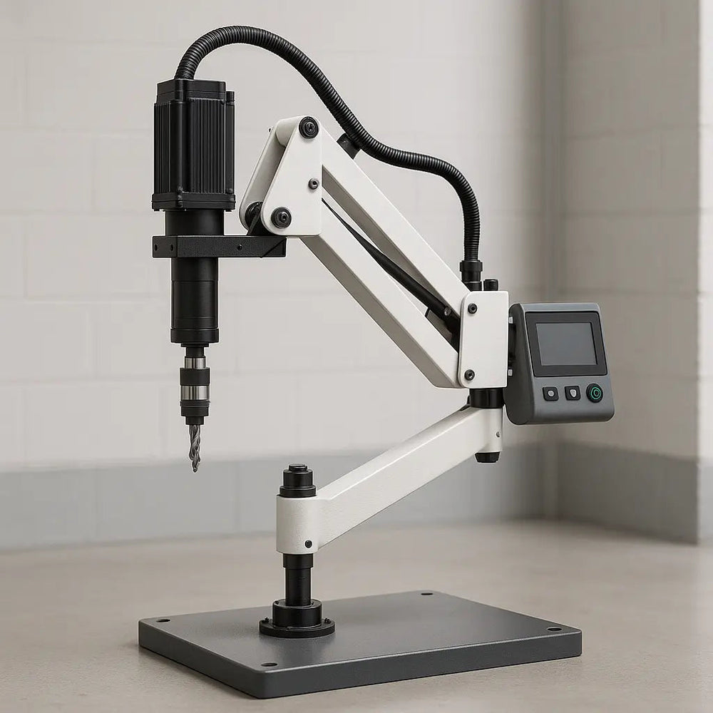 ANCHU TapArm 180 Servo Tapping Arm USA | Articulating Tapping Machine for U.S. fabrication and metalworking shops