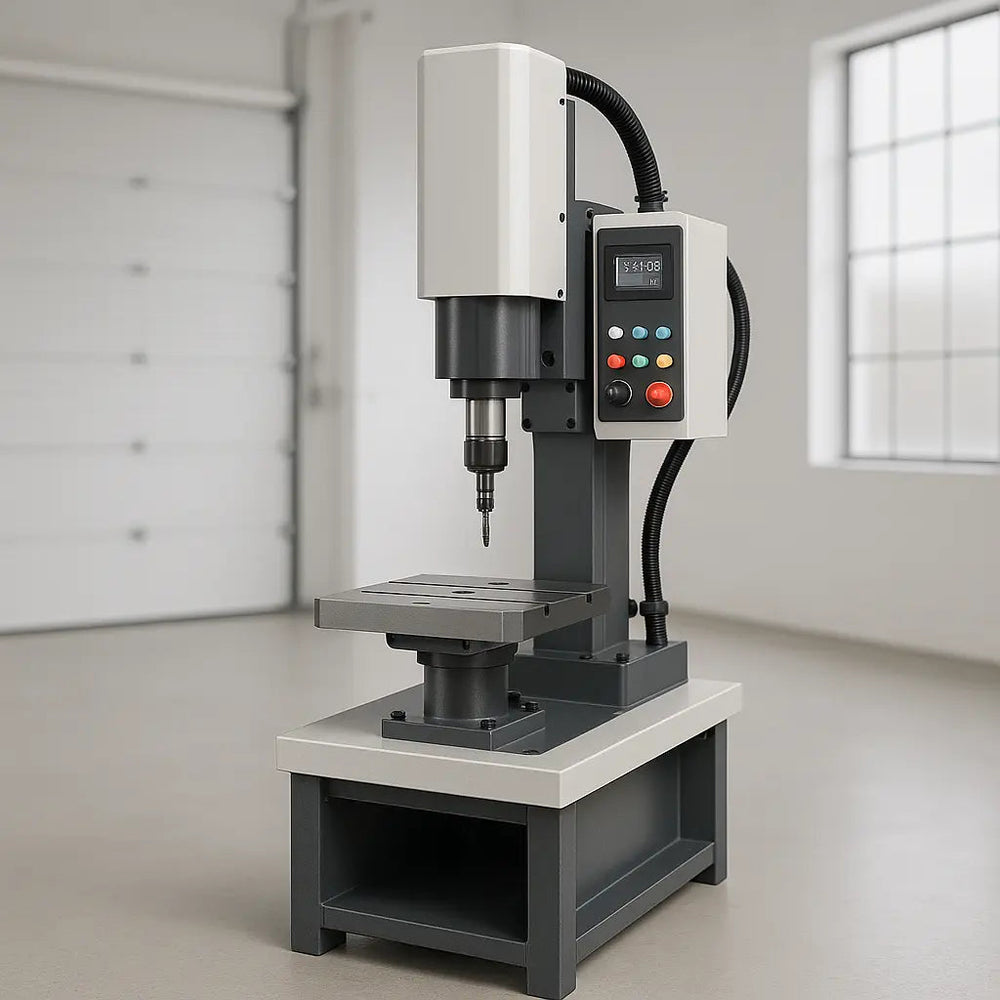ANCHU TapPro 8 Bench Bench Drilling & Tapping Machine USA for U.S. fabrication and metalworking shops