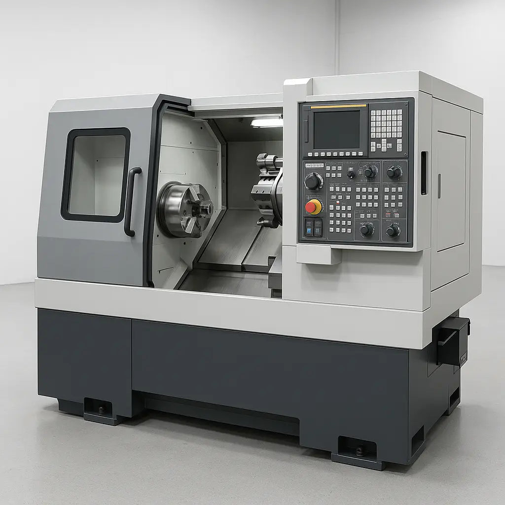ANCHU Turn CNC Lathes — Turn 10L CNC Lathe • 10 in Chuck • 2-Axis Slant Bed