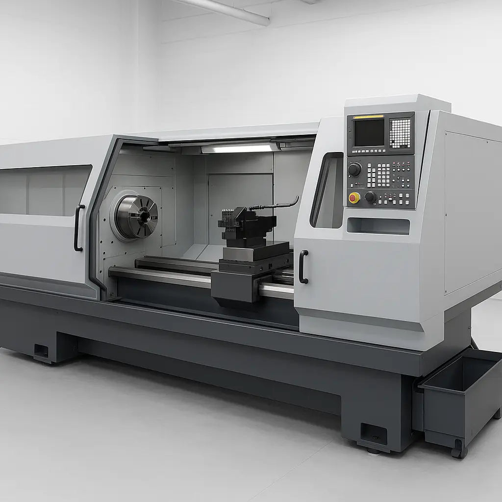 ANCHU Turn CNC Lathes — Turn 18LC Long-Bed CNC Lathe • Shaft Turning