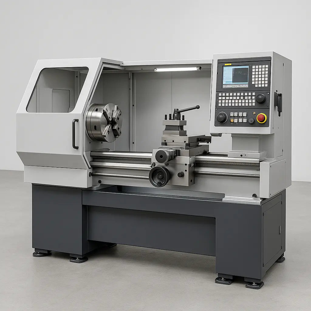 ANCHU Turn CNC Lathes — Turn Teach 15 CNC Teach Lathe • Flat-Bed Training Lathe
