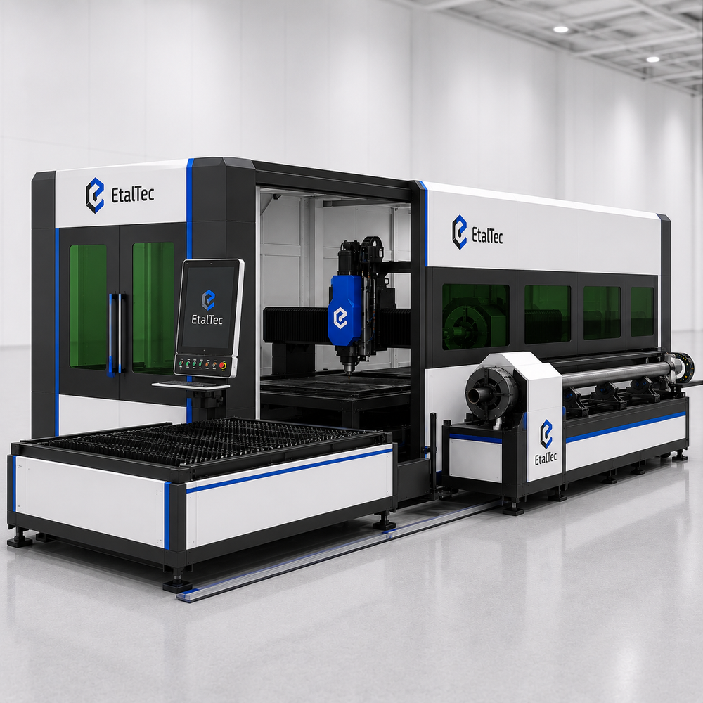 EtalTec AUTOCELL510-20000-ENTERPRISE USA – Enterprise Automated Tube Cell Fully Automated Enclosed 5x10 Exchange-Table + Tube Cell 20000W