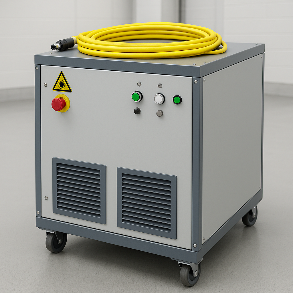 12kW continuous wave fiber laser source for cutting applications