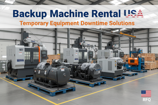 Urgent machine repair intake USA for equipment down alarm codes downtime parts rental and service review