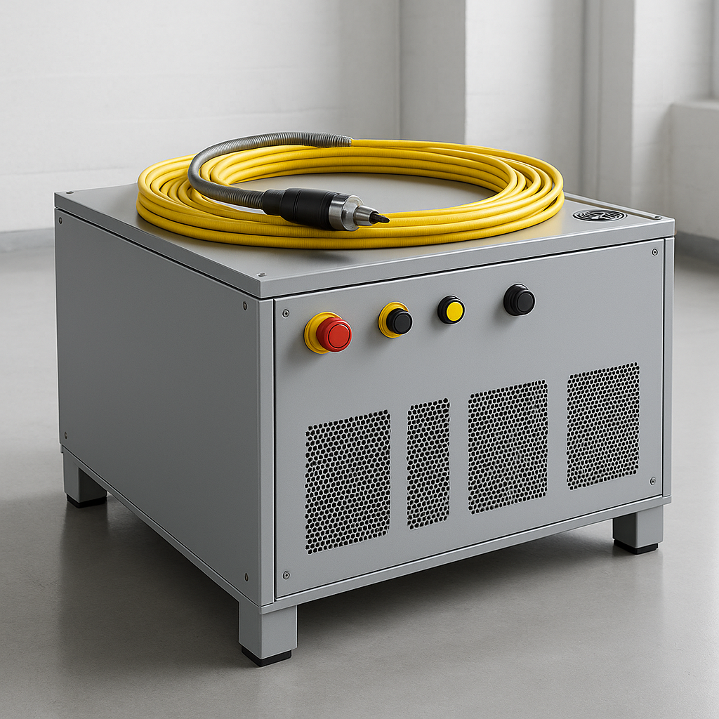 Compact 2.0kW continuous wave fiber laser source with QBH connector