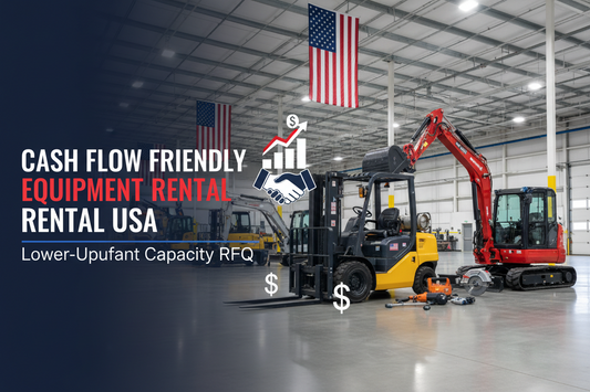 Cash Flow Friendly Equipment Rental USA | Lower-Upfront Capacity RFQ