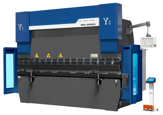 10' 135T HBC 135/3200 CNC Hydraulic Press Brake (4 Axis, MT-15 Controller)